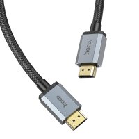 Видео кабель Hoco US03 HDTV 2.0 Male to Male 4K HD data cable(L=2M) / HDMI + №8845