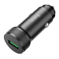 АЗУ Hoco Z49A Level single port QC3.0 car charger / AЗУ + №8860