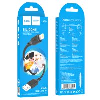 Кабель Hoco X90 Cool silicone charging data cable for iP / Кабели / Переходники + №8881