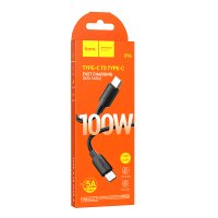Кабель Hoco X96 Hyper 100W fast charging data cable Type-C to Type-C / Hoco + №8897