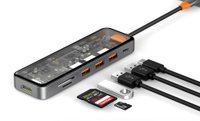 WIWU Адаптер CB007 Cyber Hub Usb C 7-in-1 3.0 Ports / WIWU + №9039