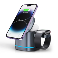 WiWU БЗУ Wi-W024 RUBIK'S CUBE 3 in 1 Wireless Charger / Бездротові ЗП + №10890