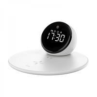 WiWU БЗУ Wi-W017 5 In1 Wireless Charging Clock & Bluetooth Speaker, Timer, Stop Watch / Бездротові ЗП + №9082