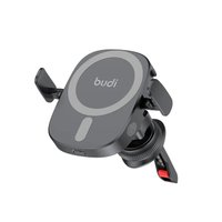 CM570B - Budi Wireless Car Charger Phone Holder / Holder + №9153