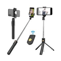 Bluetooth Штатив - Селфи-палка K-10 (70см) / Штативи та підставки + №9334