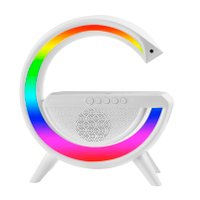 Колонка светильник с Bluetooth и беспроводной зарядкой BT2301 / БЗП + №9441
