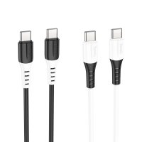 Кабель Hoco X82 Type-C to Type-C 60W silicone charging data cable / Модельный ряд + №9445