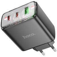 СЗУ Hoco CS44A Smart PD65W (2C1A) charger / Адаптеры + №9451
