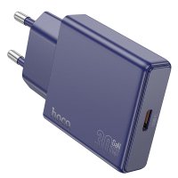 СЗУ Hoco N44 Biscuit single port PD30W charger / МЗП + №9456