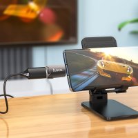 Адаптер Hoco UA19 Easy flow Type-C to HDTV adapter / Адаптеры + №9465