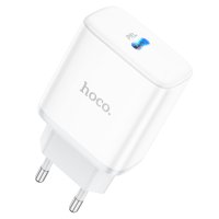 СЗУ Hoco C104A Stage single port PD20W charger(EU) / Адаптери + №9490
