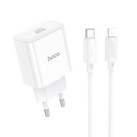 СЗУ Hoco C76A Pro Majestic single port PD30W charger set(C to iP) / Модельний ряд + №9498