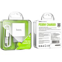 СЗУ Hoco C76A Pro Majestic single port PD30W charger set(C to iP) / Зарядные устройства + №9498