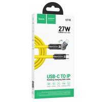 Кабель Hoco U118 iP Triumph PD rotating charging data cable / Кабелі / Перехідники + №9533
