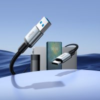 Кабель Hoco US10 USB to Type-C USB3.0 excellent speed cable / Type-C + №9538