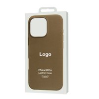 Leather Case with MagSafe iPhone 15 Pro Max / Модельный ряд серия устройства iphone. бренд устройства apple + №9654