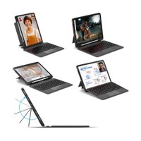 WiWU Чехол для планшета с клавиатурой Bluetooth Mag Touch iPad Keyboard Case 