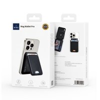 WIWU Визитница MW-003 Magsafe Compatible Leather Card Holder with Stand / Додаткові аксесуари + №9742