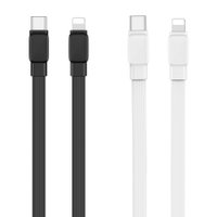 WIWU Кабель Wi-C004 C-L Bravo Series Fast Charging USB C to Lighting 20W / Кабелі + №9754