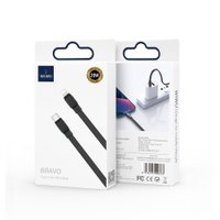 WIWU Кабель Wi-C004 C-L Bravo Series Fast Charging USB C to Lighting 20W / WIWU + №9754