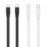 WIWU Кабель Wi-C004 C-C Bravo Series Fast Charging USB C to USB C 60W / Кабелі + №9753