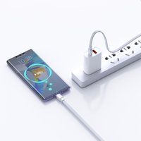 WIWU Кабель Wi-C004 C-C Bravo Series Fast Charging USB C to USB C 60W / Кабелі + №9753