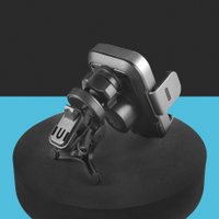 WIWU Автодержатель CH-313 Universal Air Vent Car Phone Mount-Holder with Wireless Charging 15W / Бренд + №9774