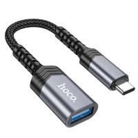 Адаптер Hoco UA24 Adapter iP to USB-A female USB 2.0 / Адаптери + №9801