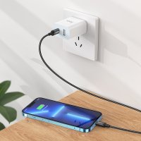 Кабель Hoco X89 Wind PD charging data cable iP / Type-C - Lightning + №9810