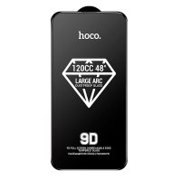 Защитное стекло Hoco A34 9D Large Arc dustproof for iPhone 16 Pro / apple-iphone-iphone 16 pro + №10110
