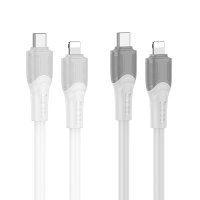 Кабель Hoco X106 Big bull PD charging data cable iP(L=3M) / Type-C - Lightning + №10128