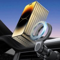 WIWU Автодержатель Wi-W051MAGO Series Magsafe Car Mount / Магнітний у дефлектор + №10363