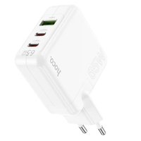 СЗУ Hoco C115A Header PD65W three-port(2C1A) charger(EU) / Адаптеры + №10397