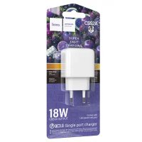 СЗУ Hoco CS52A Surplus single-port QC3.0 charger(EU) / Модельный ряд + №10401