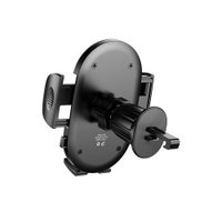 Автодержатель Hoco H53 Brusco ultra-thin push-type car holder(air outlet) / Зажимний у дефлектор + №10408