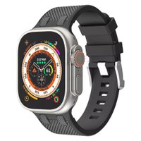 WIWU Ремешок для смарт-часов Wi-WB015 Kylin silicon Watch Band 42/44/45/49mm / Модельный ряд серия устройства apple watch. бренд устройства apple + №10539