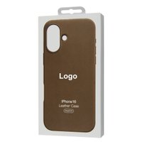 Leather Case with MagSafe iPhone 16 / Модельный ряд серия устройства iphone. бренд устройства apple + №10572