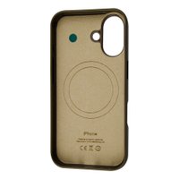 Leather Case with MagSafe iPhone 16 / apple-iphone-iphone 16 + №10572