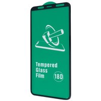 Защитное стекло 18D Full Glue silicone edge Samsung J6+ 2018/J4+ 2018 (n/p) / samsung-j series-j6 + №3542
