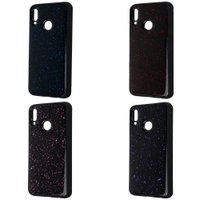 Confetti Black TPU Case Huawei Honor 10 Lite / huawei-huawei-honor 10 lite + №2804