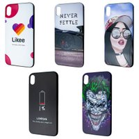 Чехол принт матовый Iphone XS Max / apple-iphone-iphone xs max + №369