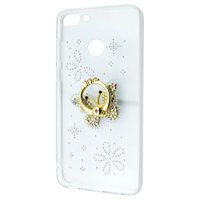 Чехол-накладка Butterfly Ring Huawei Y9 2018 / huawei-huawei-huawei y9 (2018) + №169