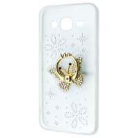 Чехол-накладка Butterfly Ring Samsung J3 2015/J3 2016 / samsung-j series-j3 + №115