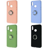 Silicone Cover With Ring Samsung A10/M10 / samsung-a series-a10 + №1393