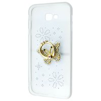 Чехол-накладка Butterfly Ring Samsung J4+ 2018 (J415) / samsung-j series-j4 + №113