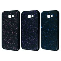 Confetti Black TPU Case Samsung A7 2017 / samsung-a series-a7 + №2791
