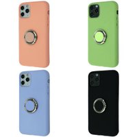 Silicone Cover With Ring Iphone 11 Pro / apple-iphone-iphone 11 pro + №1395
