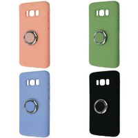 Silicone Cover With Ring Samsung S8 / samsung-s series-s8 + №1392