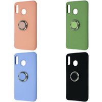 Silicone Cover With Ring Samsung A30/A20 / samsung-a series-a20 + №1391