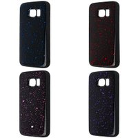 Confetti Black TPU Case Samsung S7 / samsung-s series-s7 + №2797
